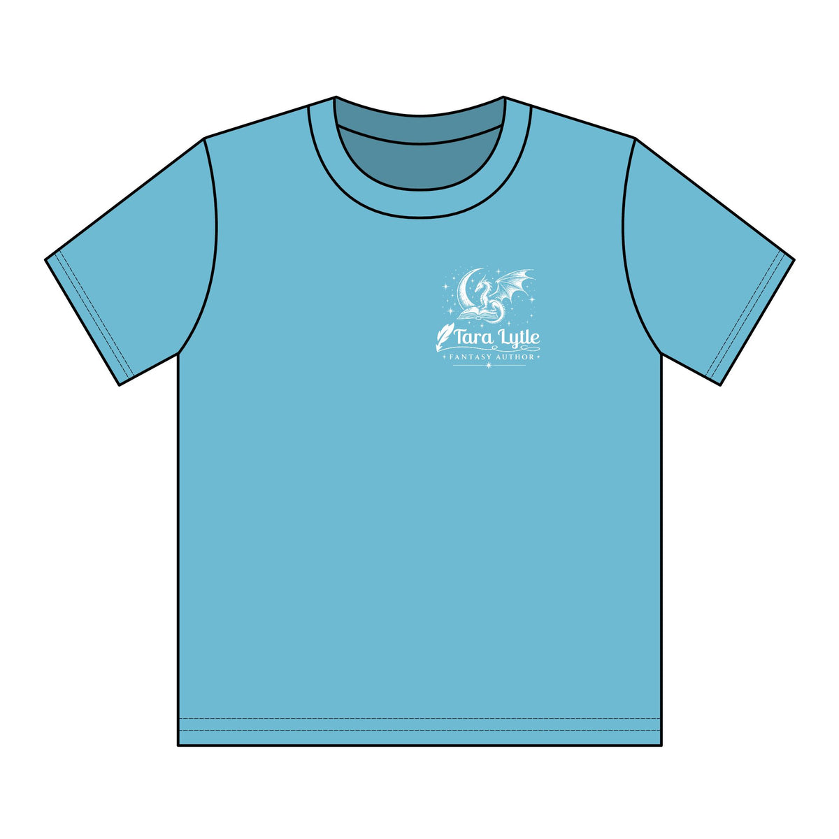 Youth T‑Shirt — “Ask Me About My Favorite Fantasy Author” Dragon Tee