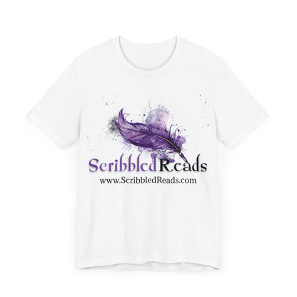 Scribbled Reads Unisex Jersey Short Sleeve Tee