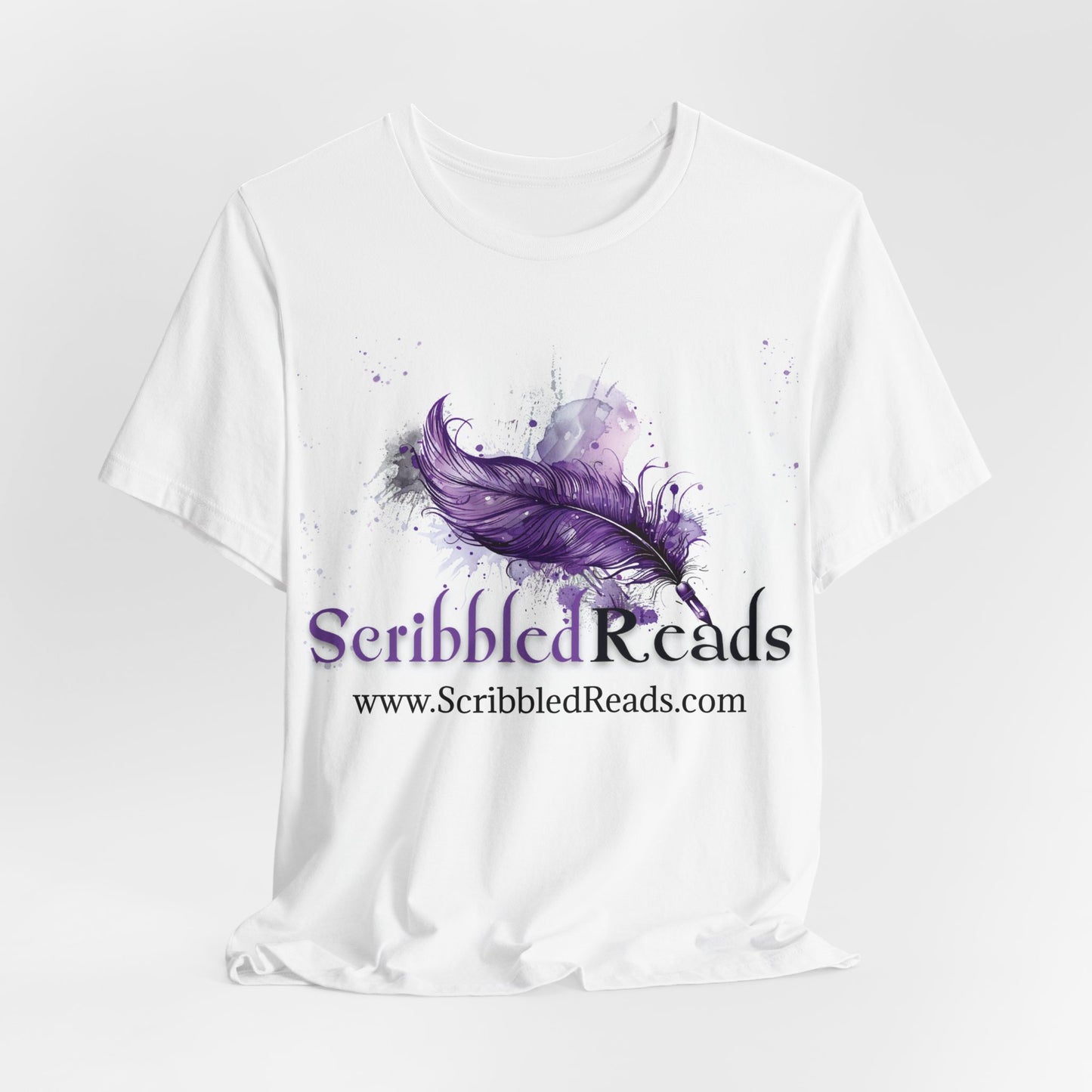 Scribbled Reads Unisex Jersey Short Sleeve Tee