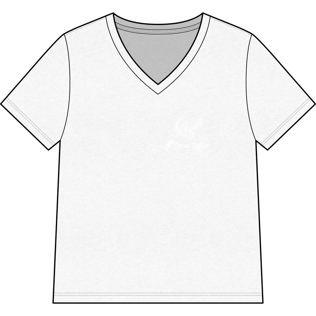 Fantasy Author V-Neck Tee — "You Are Among My Favorite Fantasy Authors" Graphic Shirt
